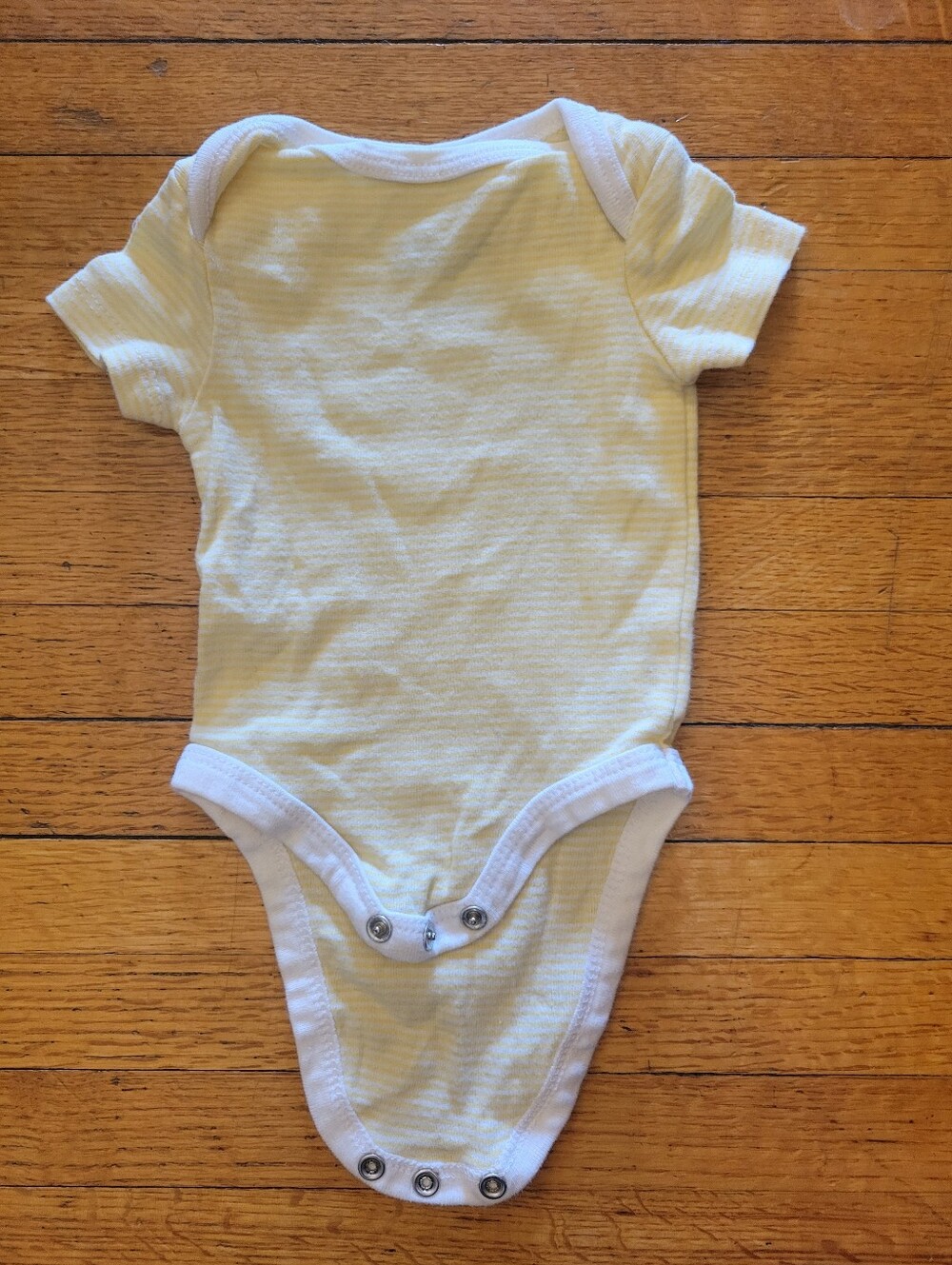 Yellow And White Onesies & Yellow Footed Sleep 'N Play - 3-Pack - Picture 5 of 10